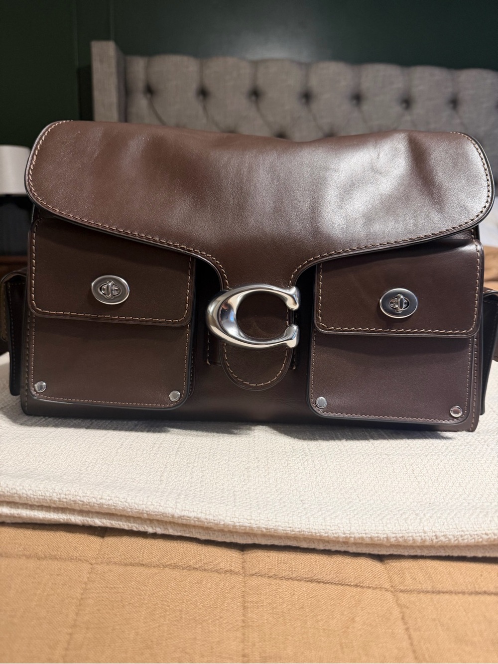 Coach Cargo Tabby 36 in Maple